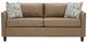 Best® Home Furnishings Customizable Bayment Leather Full Sofa Sleeper with Dark Walnut Legs-1