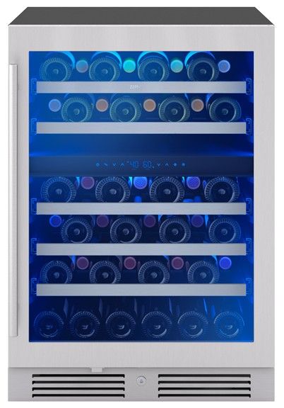 Zephyr Presrv™ 24" 5.2 Cu. Ft. Stainless Steel Wine Cooler-0