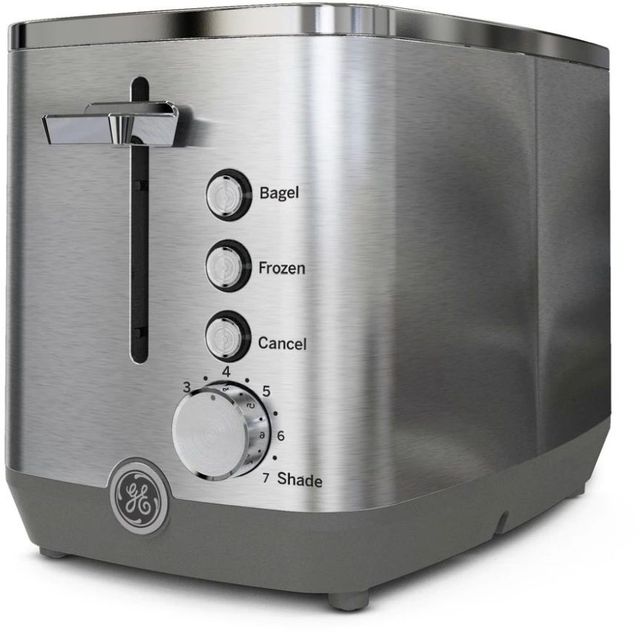 GE® 2 Slice Stainless Steel Toaster-1