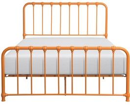 Mazin Furniture Bethany Orange Queen Bed-0