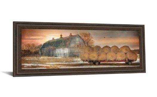 Classy Art Sunset on the Farm by Lori Dieter Wall Art-1