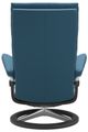 Stressless® by Ekornes® Customizable Stressless Aura Large Signature Base Recliner with Ottoman-3