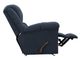 iAmerica Castle Navy Rocker Recliner with Heat and Massage-3