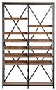 Crestview Collection Thomas Black/Natural Etagere-2
