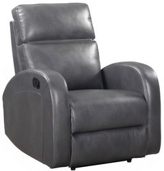 Parker House® Devin Pebble Gray Manual Recliner