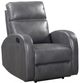Parker House® Devin Pebble Gray Manual Recliner-0