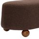 TOV Furniture Jaine Chocolate Brown Bench-5