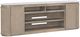 Bernards Pagosa 2-Piece Beige Marble-Top Fireplace Console with 50" Crystals Set-5