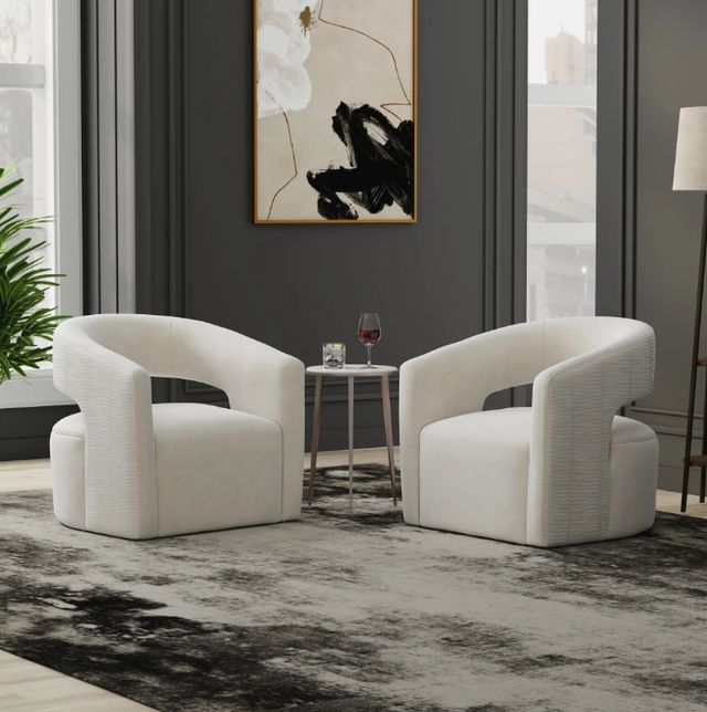 Parker House® Orbit Elise Natural Accent Chair-1