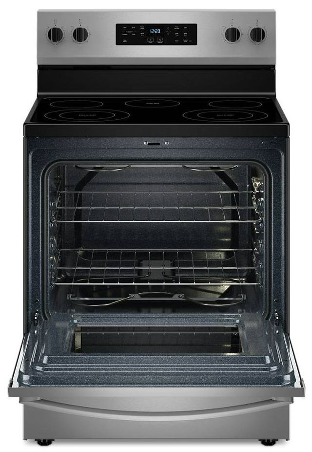 Whirlpool® 30" FingerPrint Resistant Stainless Steel Freestanding Electric Range-1