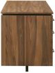 Coaster® Berhalter Black/Walnut Double Pedestal File Computer Desk-4