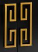 Crestview Collection Corinthian Black/Gold Sideboard-2