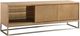 Modus Furniture One Bisque/Brushed Stainless Steel 74" TV Console-0