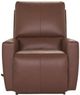La-Z-Boy® Kells Chestnut Leather Manual Rocking Recliner-1