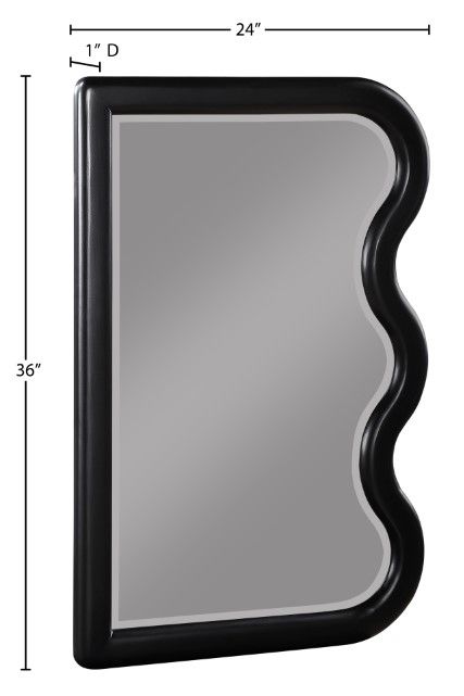 Meridian Furniture Winnie Black Accent Mirror-4
