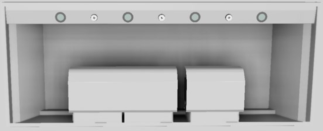 Vent-A-Hood® Designer Series 60" Stainless Steel Wall Mounted Range Hood-3