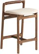 Four Hands Baden Alcala Wheat/Sienna Brown Counter Stool-0