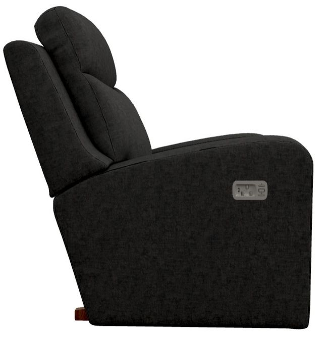 La-Z-Boy® Emmons Mink Power Rocking Recliner with Headrest-2