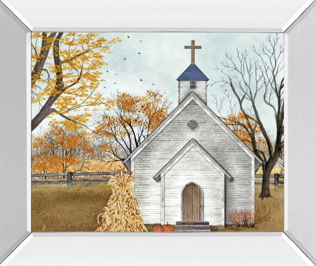 Classy Art Blessed Assurance by Billy Jacobs Mirror Framed Wall Art-0
