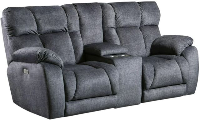 Southern Motion™ Customizable Wild Card Double Power Reclining Sofa with Headrest and Dropdown Table-0