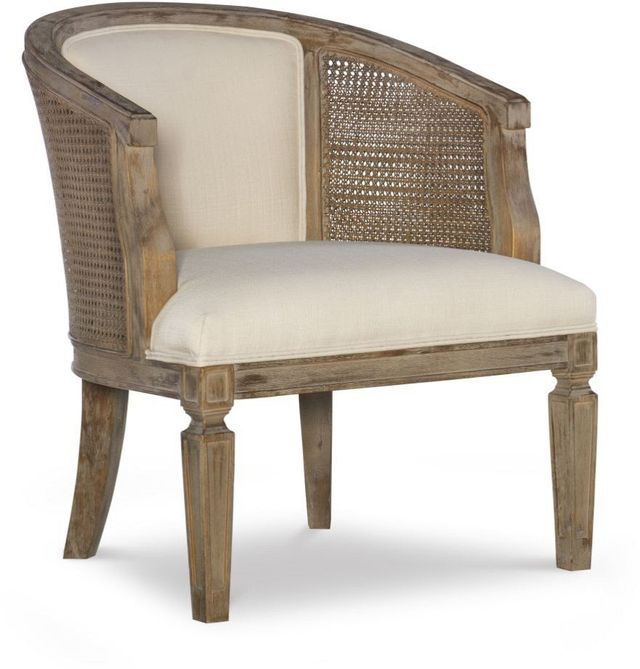 Linon Kensington Grey Wash Accent Chair