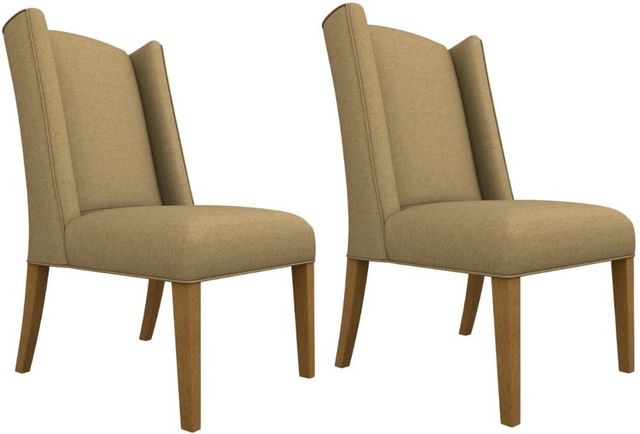 Best® Home Furnishings Customizable Chrisney 2-Piece Honey Birch Dining Side Chair Set