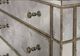 Century® Grand Tour Furniture Silver Leaf Bedside Chest-2