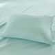 Olliix by Madison Park Seafoam Twin 3M Microcell All Season Moisture Wicking Lightweight Sheet Set-1