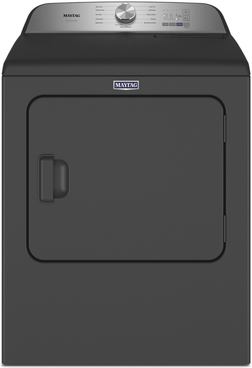 Maytag Natural Gas Dryer (Pet Pro) (MGD6500MBK) - Black Shadow Maytag Natural Gas Dryer (Pet Pro) (MGD6500MBK) - Black Shadow