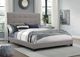 Crown Mark Florence Gray Full Upholstered Panel Bed-1