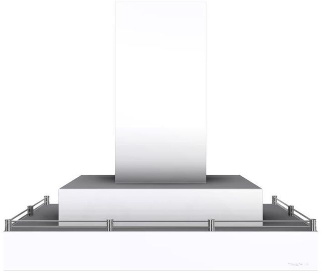 Vent-A-Hood® 36" White Contemporary Wall Mount Range Hood-0