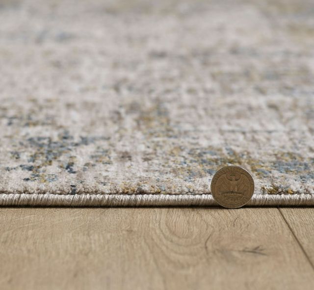 KAS Rugs Avani Blue/Ivory Avery 5'x8' Area Rug-4