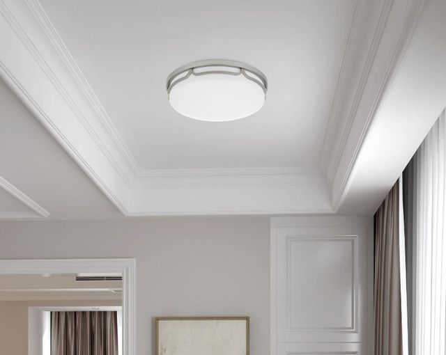 Cal® Lighting & Accessories Dimmable Ceiling Flush Mount with Acrylic Diffuser-1