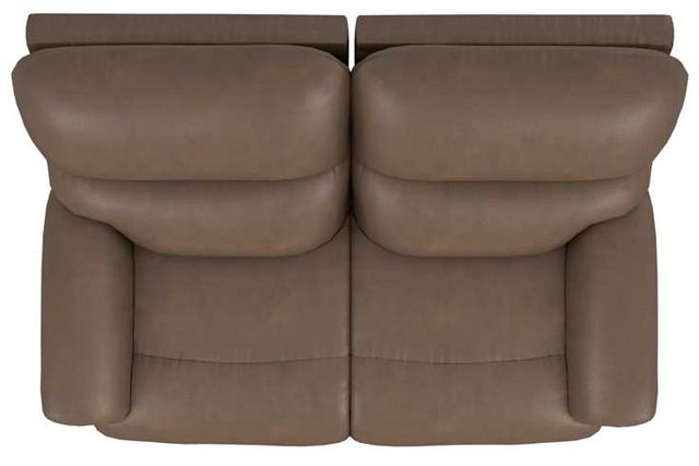 La-Z-Boy® Trouper Whiskey Manual Reclining Loveseat-4