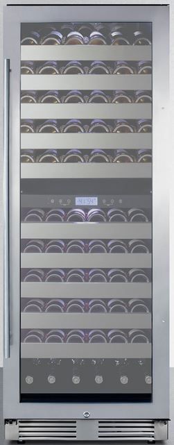 Summit® 24" Stainless Steel Wine Cooler-3