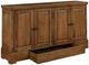 Bassett® Furniture Customizable Benchmade Hawkins Maple Huntboard with Table Leaf Storage-2
