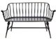 A & B Home Warren Metal Settee Bench-1