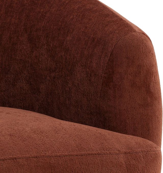 Dovetail Furniture Billie Rust Swivel Chair-4