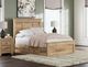 Signature Design by Ashley® Fenderport Tan Full Panel 2-Drawer Storage Bed-1