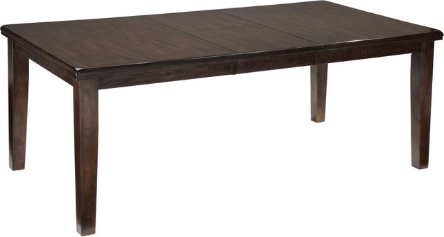 Signature Design by Ashley® Haddigan 5-Piece Dark Brown Dining Set-2