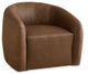 Bassett® Furniture Customizable Garner Leather Swivel Chair-1