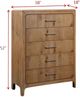 Crown Mark Westcott Cerused Natural Chest-2