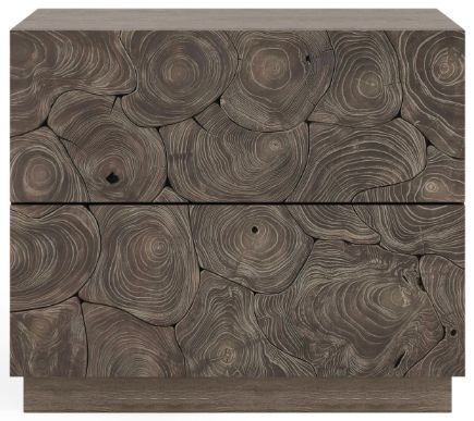 Bernhardt Calavaras Bernhardt Interiors Smoked Truffle Nightstand-1