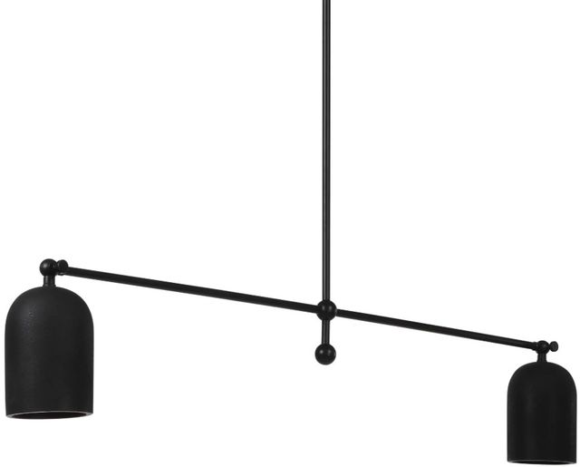 Renwil® Saskia Matte Black Pendant Light-2