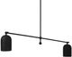 Renwil® Saskia Matte Black Pendant Light-2