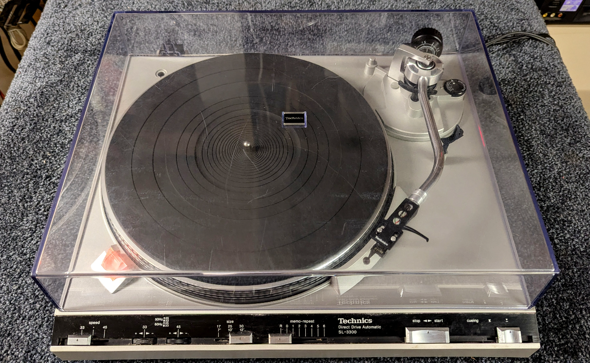 Technics SL-3300　動作品 Technics SL 3300 Direct Drive Automatic Turntable | Good