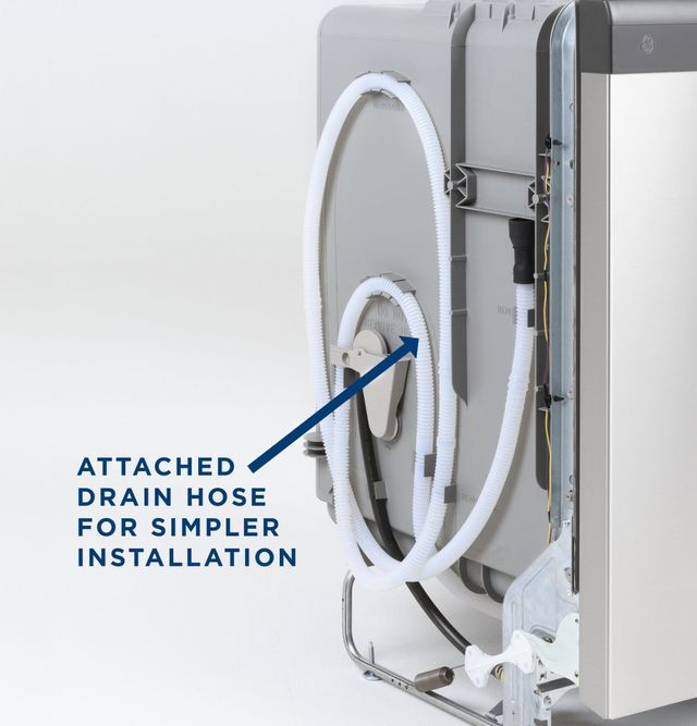 GE® 24" Stainless Steel Front Control Built In Dishwasher-6