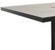 CabanaCoast® Customizable Skye Aluminum/Wooden 32" Outdoor Square Pedestal Balcony Table-2