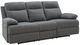 Signature Design by Ashley® Tarrant Charcoal Manual Reclining Sofa with Drop Down Table-0