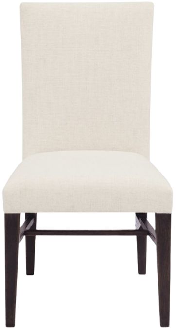 Hooker® Furniture Driftwood Burnt Timber/Lovegood Bisque Upholstered Dining Side Chair-1
